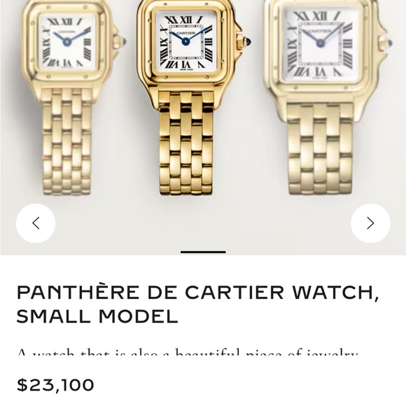 Vintage PANTHÈRE DE CARTIER WATCH - Picture 9 of 12